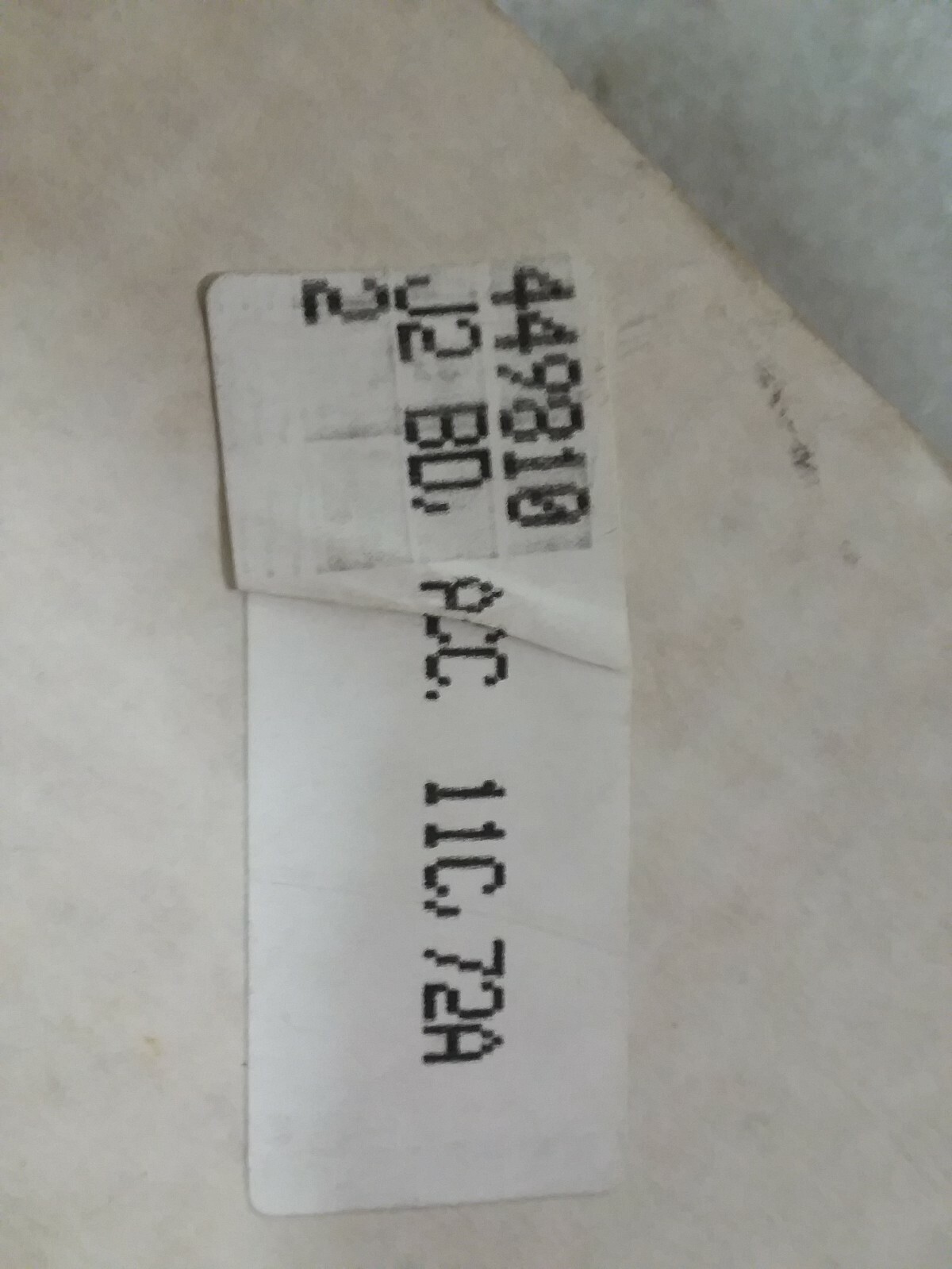 Asco 449810 Card