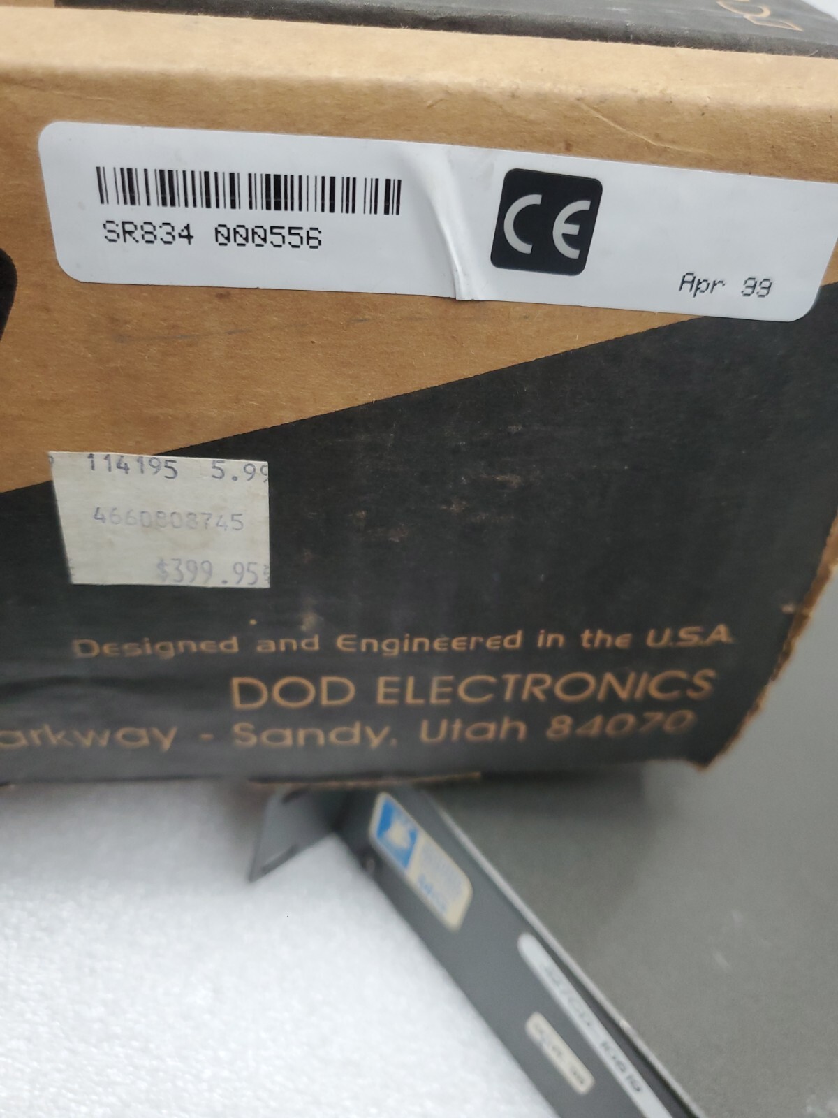 DOD D12 Dimension 12 Looper Sampler 1999 Rack Mountable Rare.Store Display.