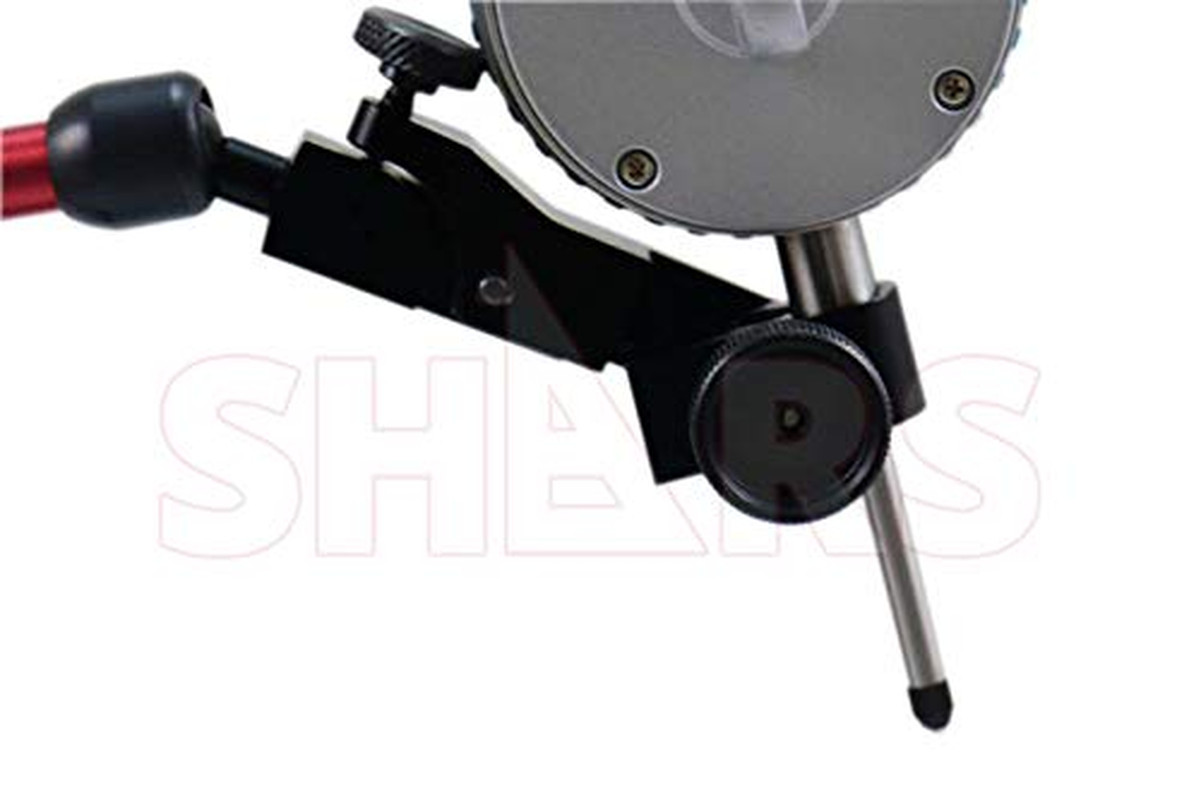 176 LBS Magnetic Base Indicator Holder with Fine Adjustment & Dial Indicator