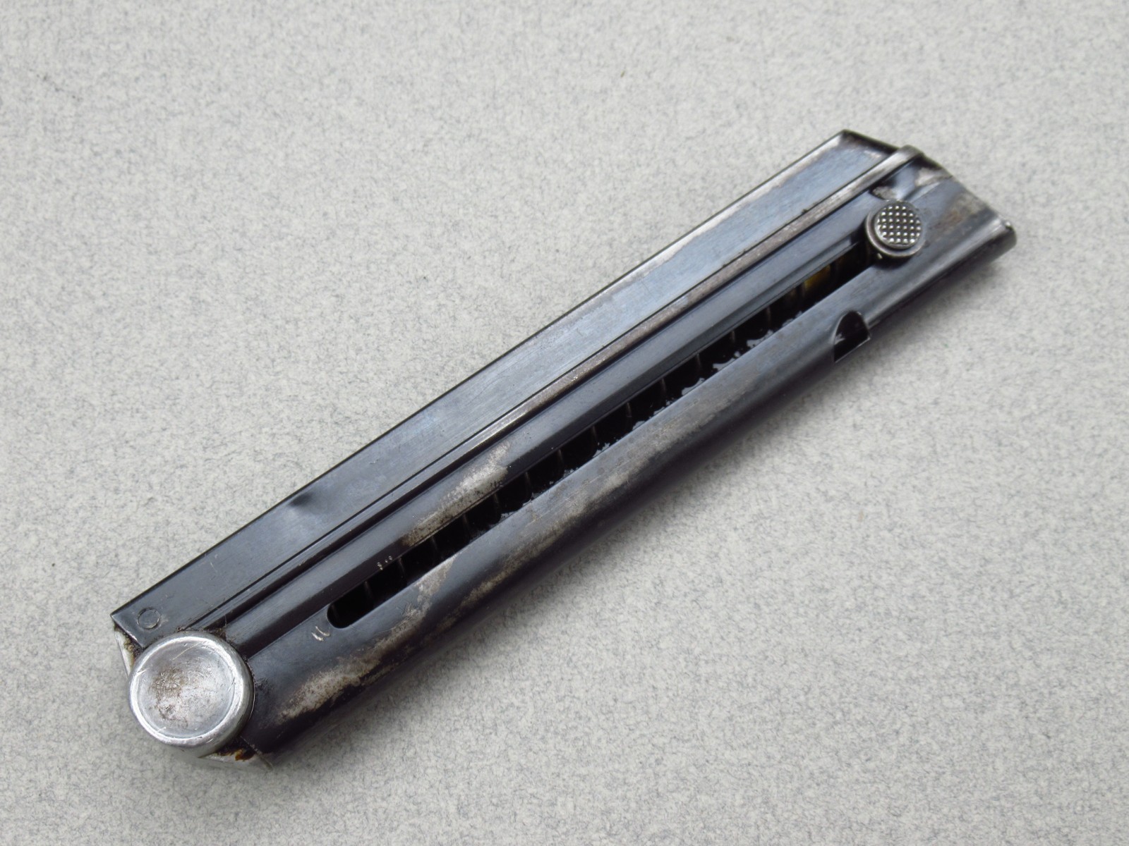 WWII Police LUGER P08 MAGAZINE German 9mm DWM Erfurt Mauser