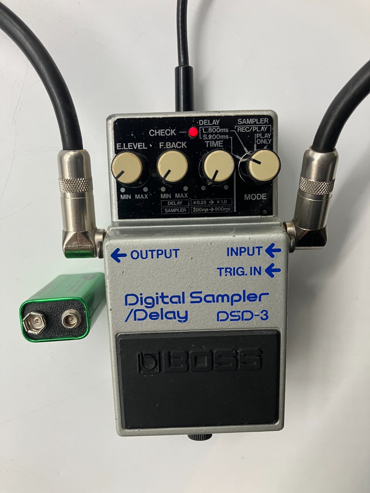 Boss DSD-3 Digital Sampler Delay 1986 Made in Japan Working 690900