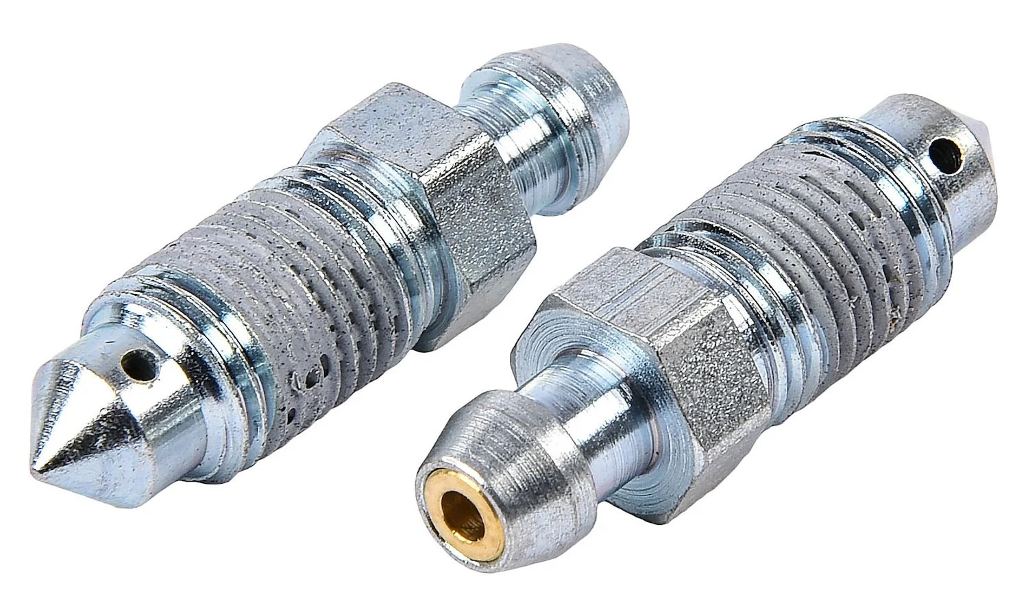 JEGS 635710 Speed Bleeders 3/8 in.-24 Thread 1 in. Overall Length Steel 2/pkg