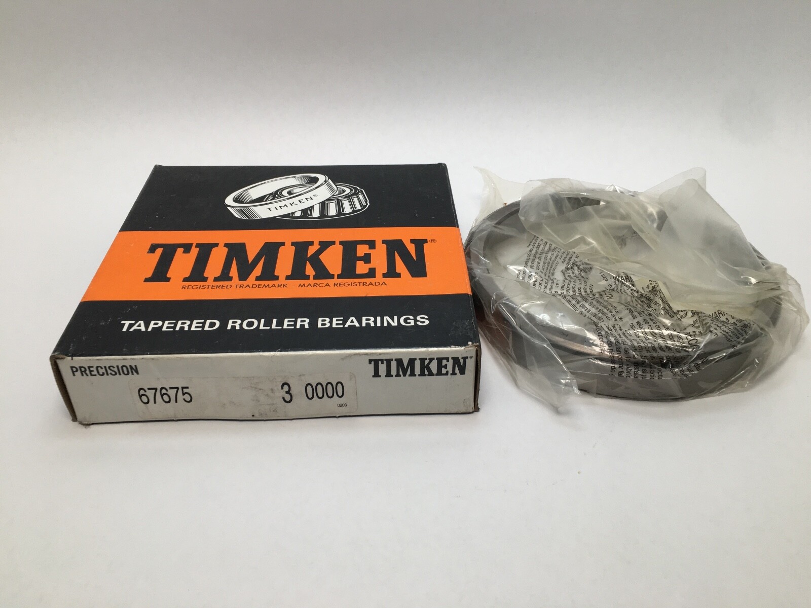 TIMKEN 67675-3 Taper Roller Bearing Cup/Race 6-3/4" OD 1" W 67675 *3 USA