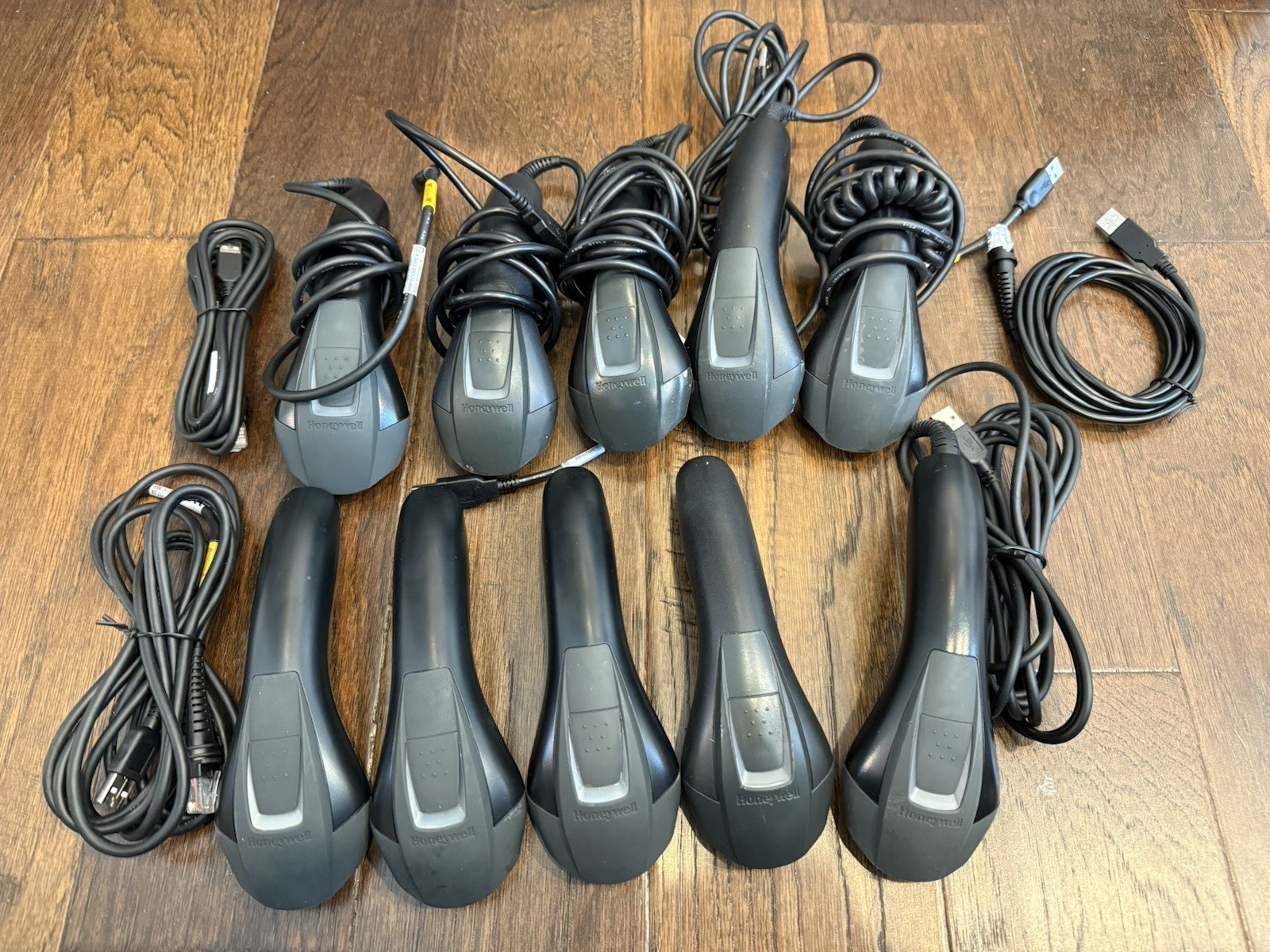Lot of 10: Honeywell 1400g Scanners Open AS IS See Photos READ