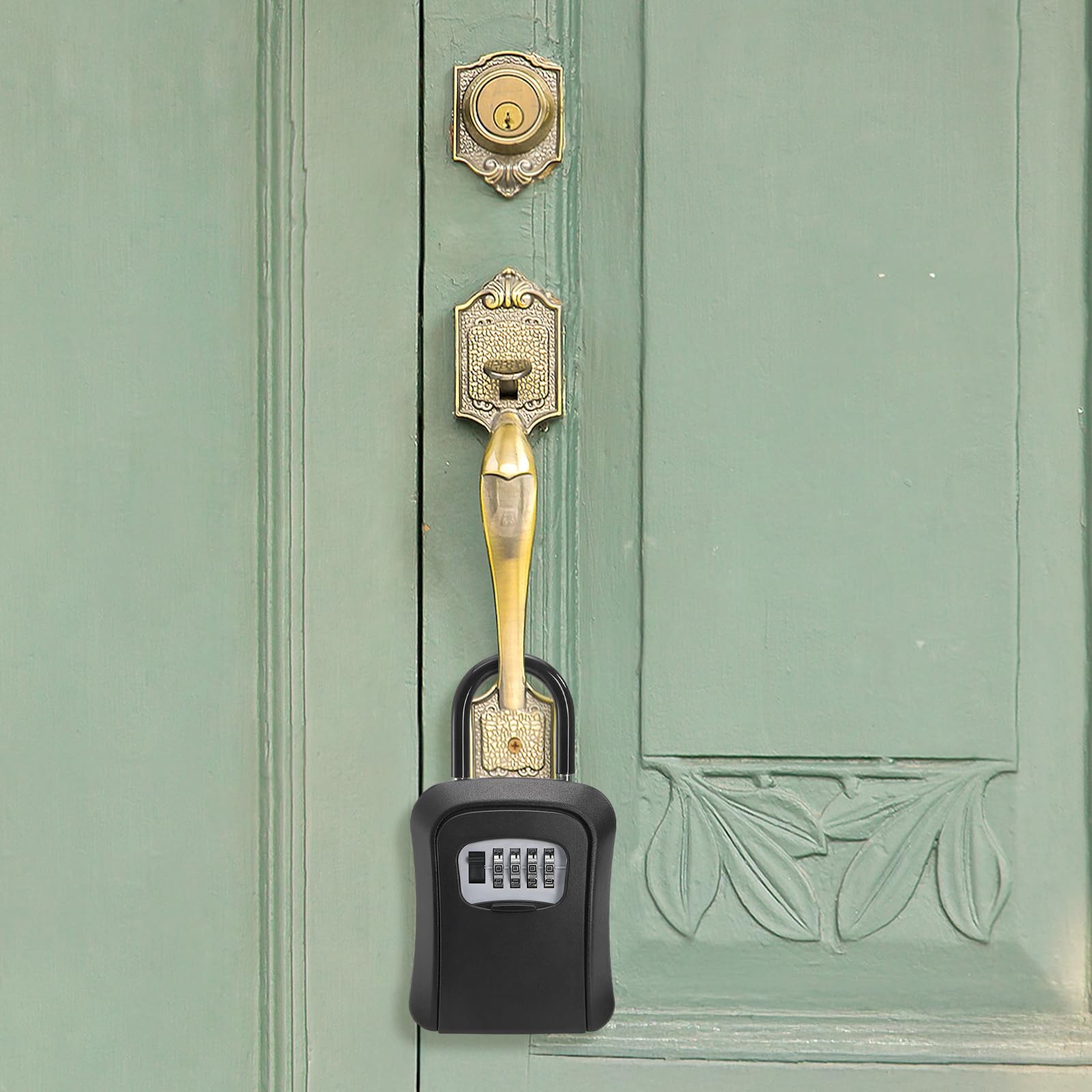 Key Lock Box for Outside 2 Pack Wall Mount Code Safe Storage Waterproof