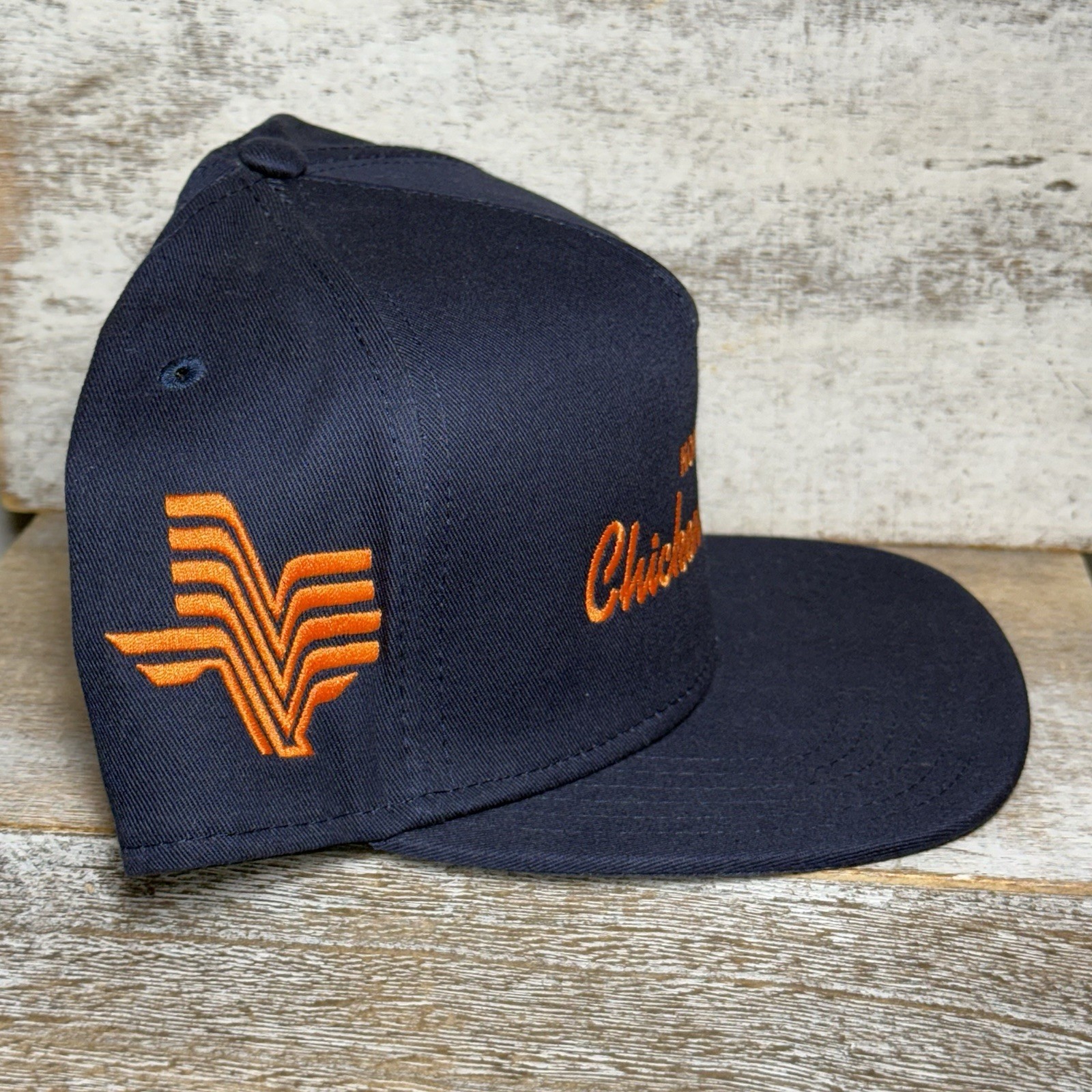 MiLB Whataburger Men's SCRIPT Hat HONEY BUTTER CHICKEN BISCUIT Navy One Size New