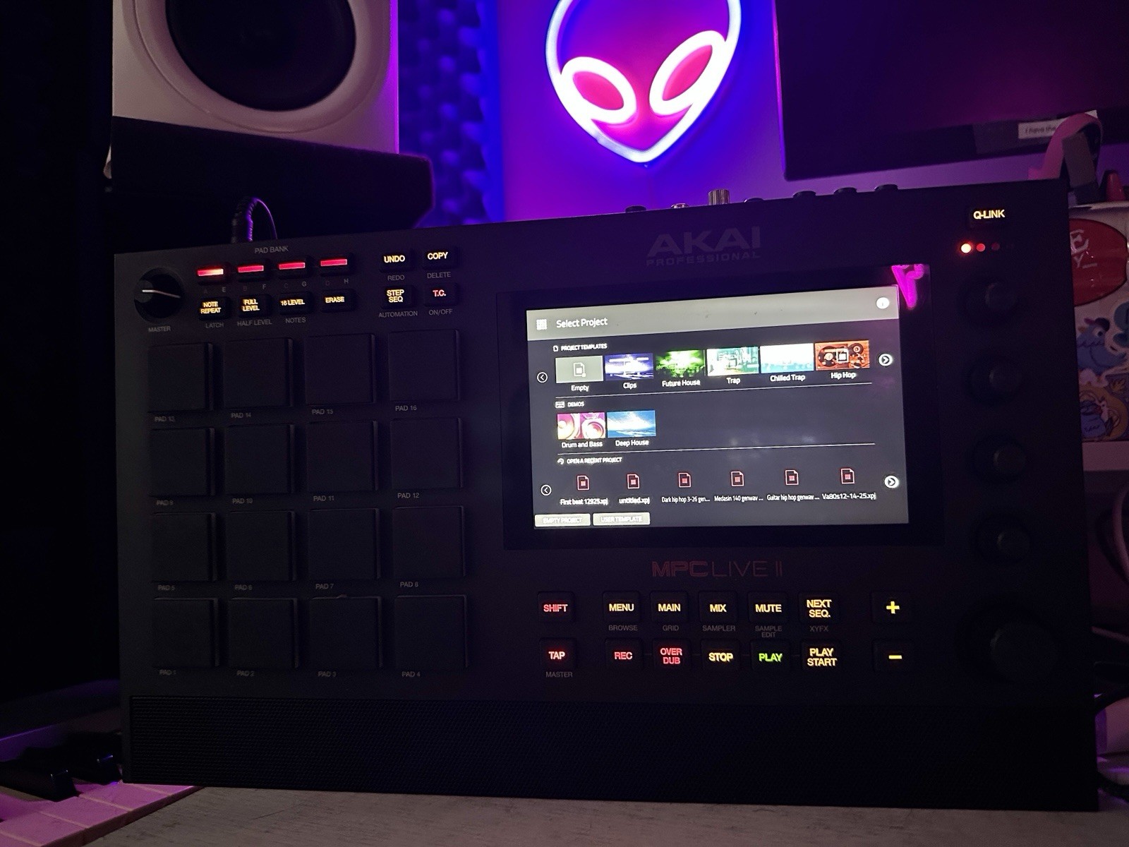 Akai MPC LIVE II Standalone Production Center - Black