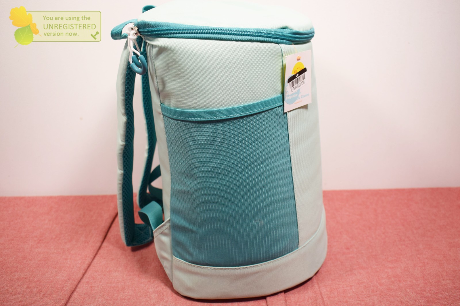 Sun Squad 15 Cans Backpack Cooler Aqua