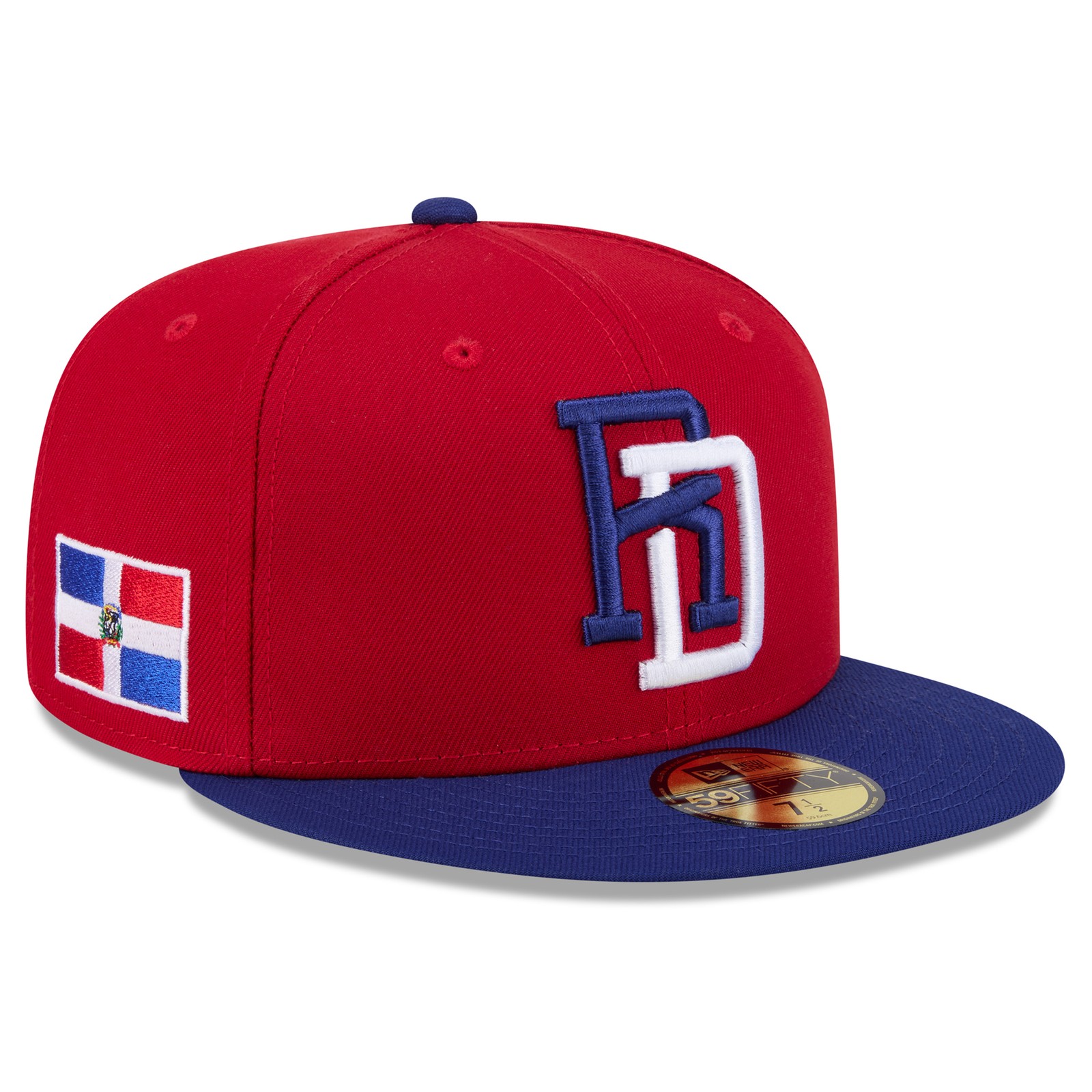 Men's New Era  Red/Blue Dominican Republic Baseball 2026 World Baseball Classic