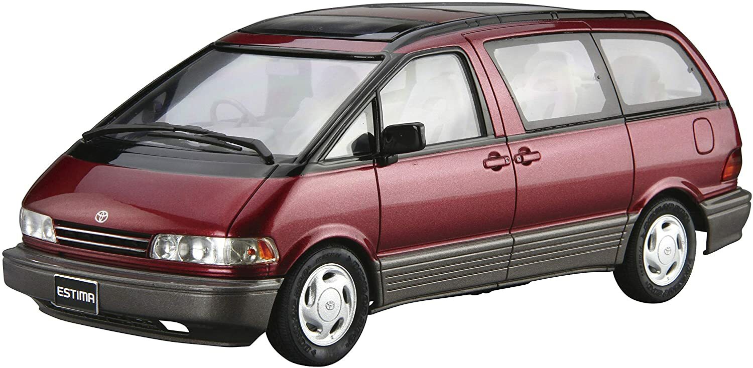 The Model Car No.115 1/24 Toyota TCR11W Estima Twin Moon Roof '90 Plastic M