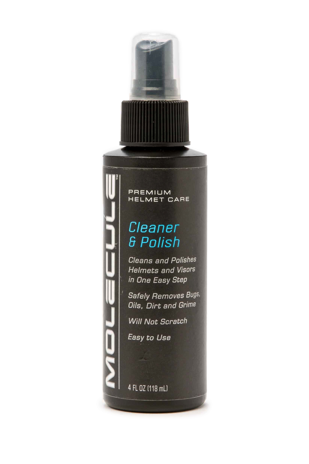 Helmet Cleaner & Polish 4oz Spray MOLECULE MOLMLHCP41