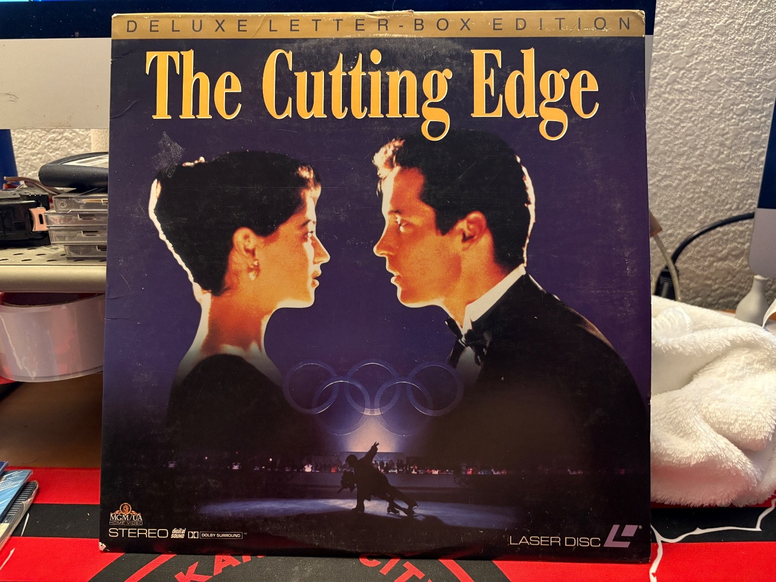 The Cutting Edge 1992 Laserdisc, MGM/UA ML102315 Rare