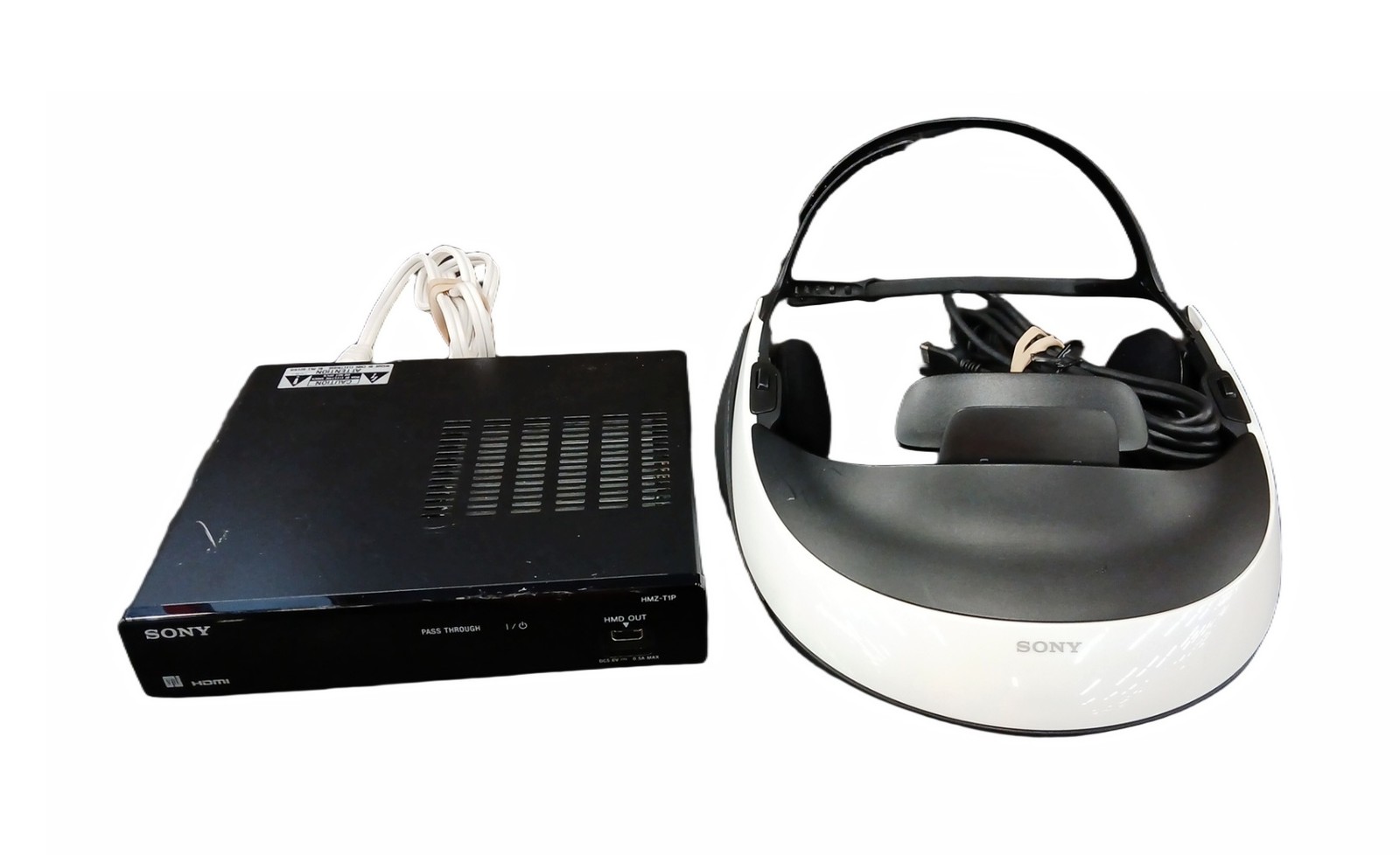 Sony HMZ-T1P Active 3D Viewing Glasses and Processor