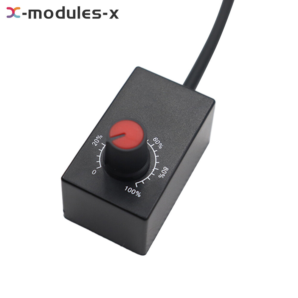 DC0-10V 1-10V Knob Dimmer 0-100% Scale Electronic Potentiometer for Dimmable LED