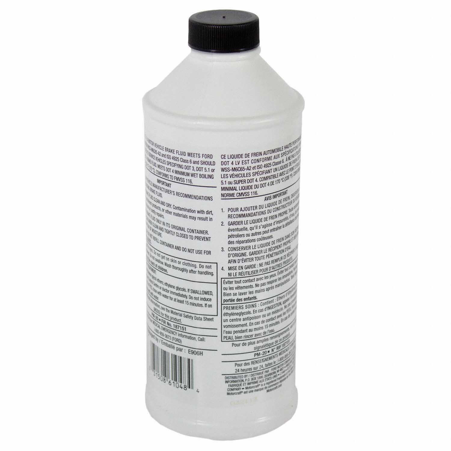 Brake Fluid Motorcraft PM20