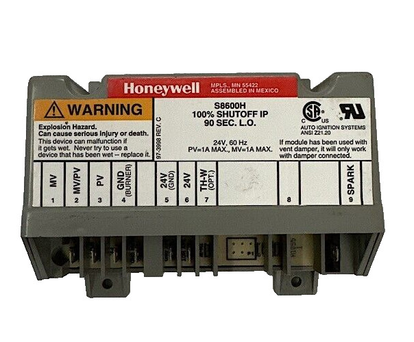 S8600H Ignition Module furnace Control board Missing one mount loop on top