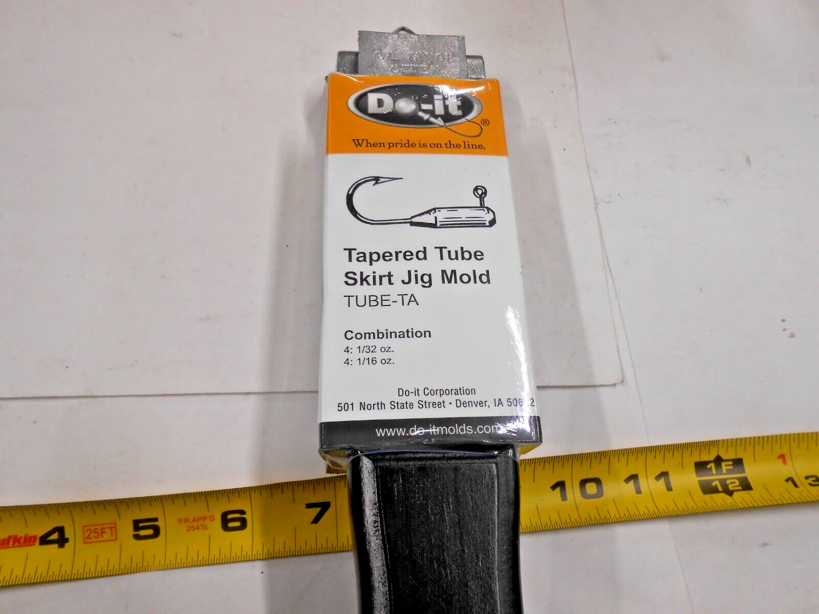 3217 DO-IT Tapered Tube Jig Mold 1/32 & 1/16 oz