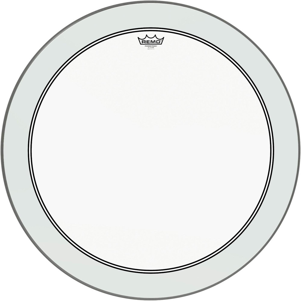 Remo Powerstroke 3 Clear Bass Drum Head with Impact Patch 28 in.