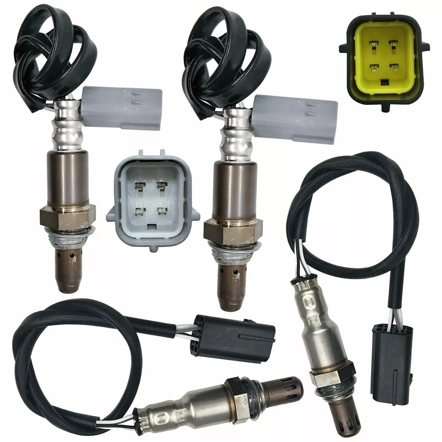 4x Up+ Downstream Oxygen 02 O2 sensor 1 & 2 for 2007 08 Infiniti G35 3.5L VQ35HR