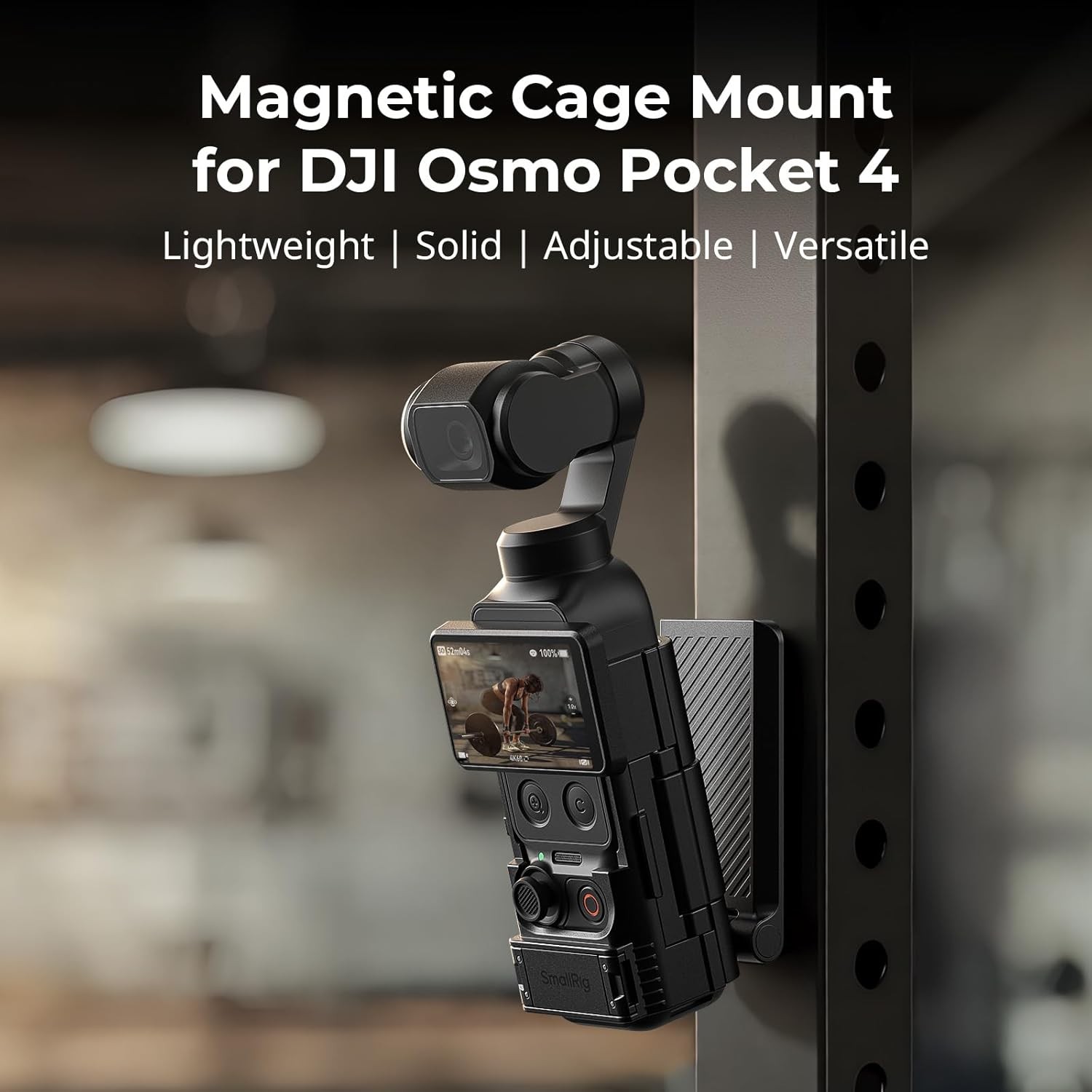 SmallRig Attachable Backplate Support for DJI Osmo Pocket 4P / 4 6009