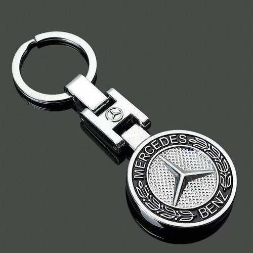 Metal Key Chain Ring for Mercedes/Benz AMG Sport Emblem Car Home Decoration Gift