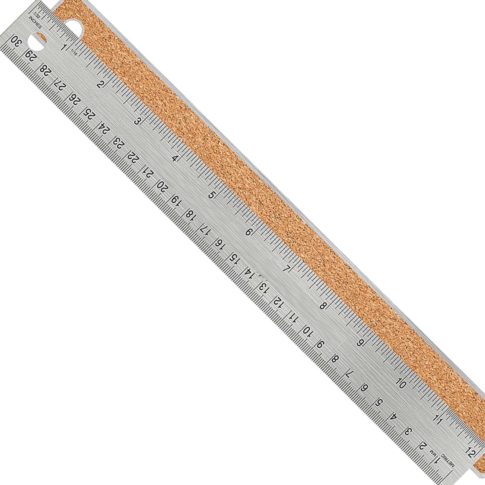 Stainless Steel Metal Ruler:[1 Pieces 12 Inch] Stainless Steel Metal Ruler wi...