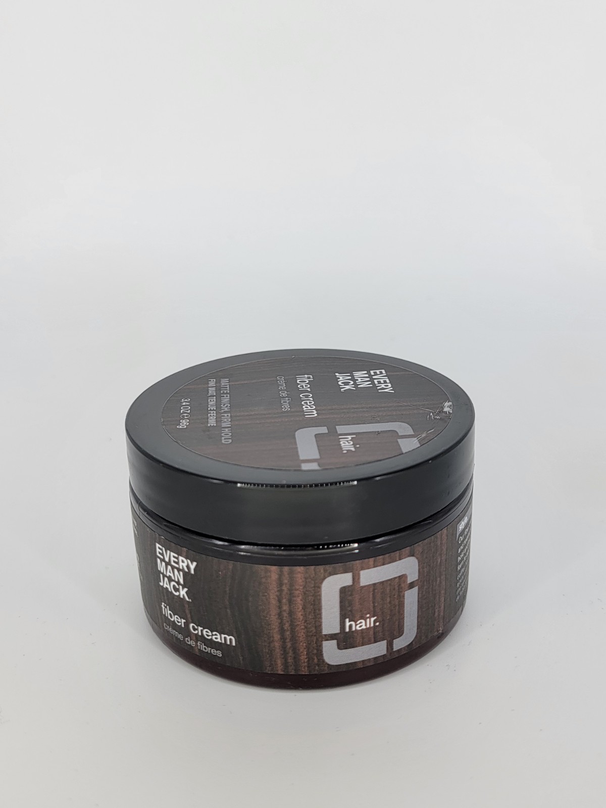 Every Man Jack Hair Fiber Cream Matte Finish Firm Hold 3.4 oz