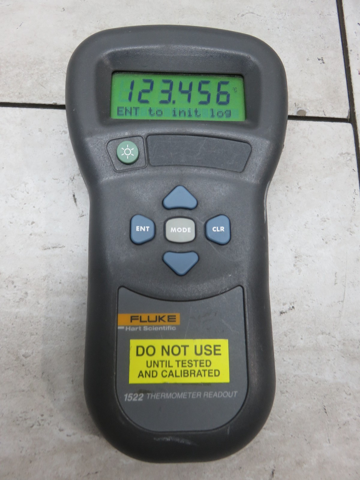 Fluke Hart Scientific 1522 Thermometer Temperature