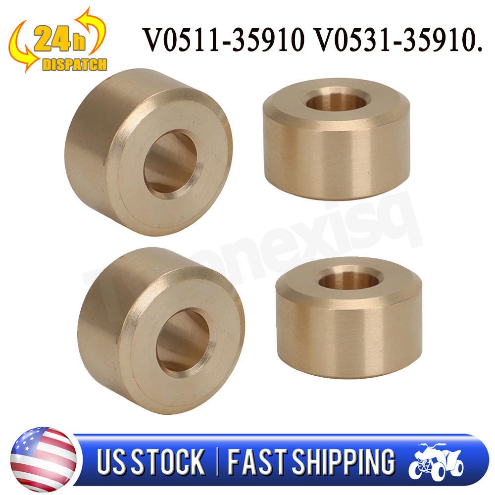 4PCS Door Roller Brass V2 For Kubota SVL SVL65 SVL97-2 V0511-35910 V0531-35910