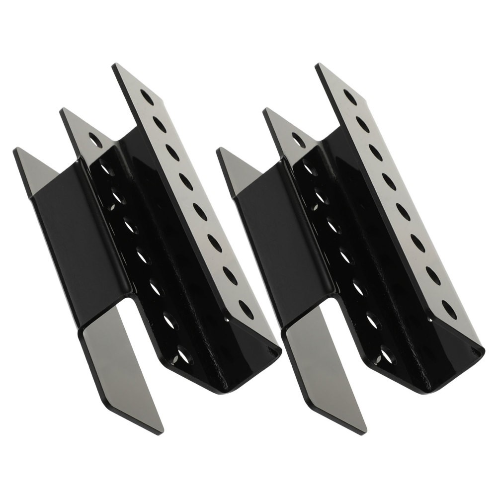 2Pcs Durable Black Acrylic Dart Wall Rack Space Saving Dart Storage