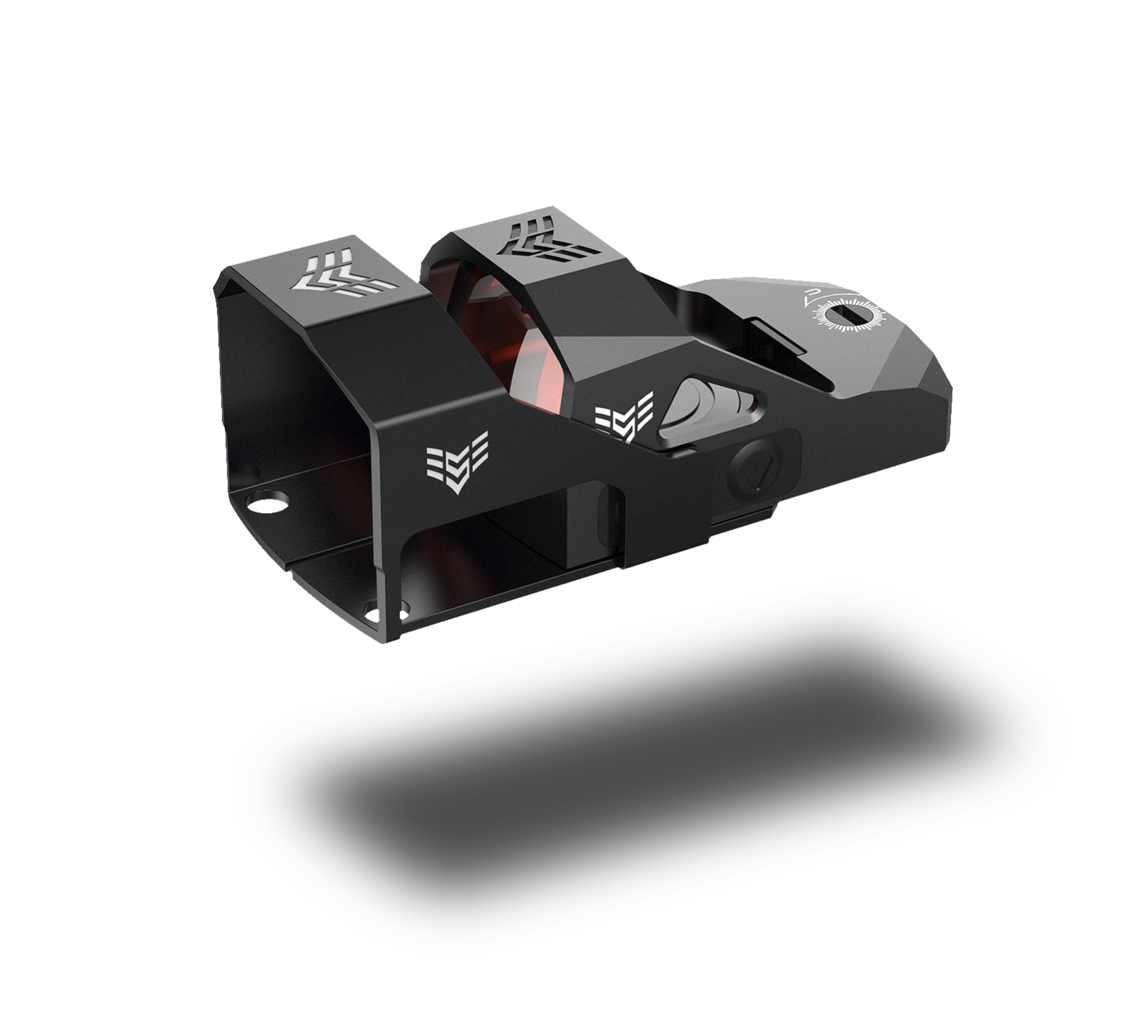 SwampFox Optics IRONSIDES Shield for JUSTICE RED / GREEN DOT SIGHT Protection