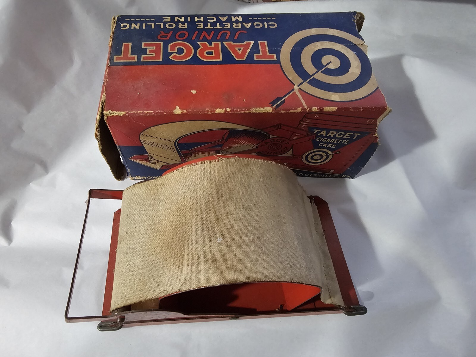 1950's Vintage TARGET JUNIOR Cigarette Roller W/ Box