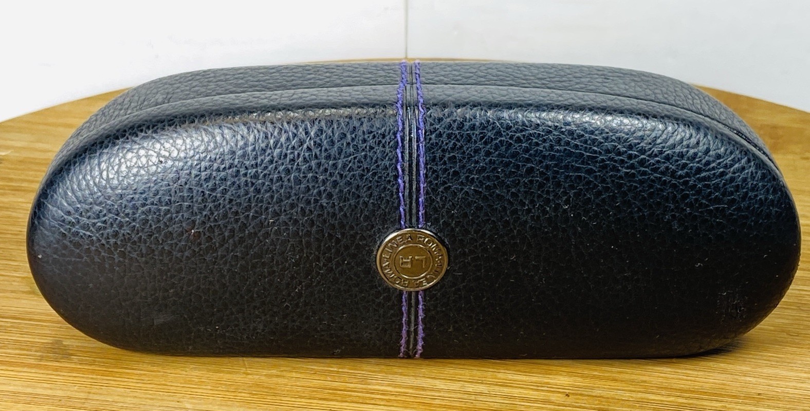 Linea Roma Leather Glasses Hard Case