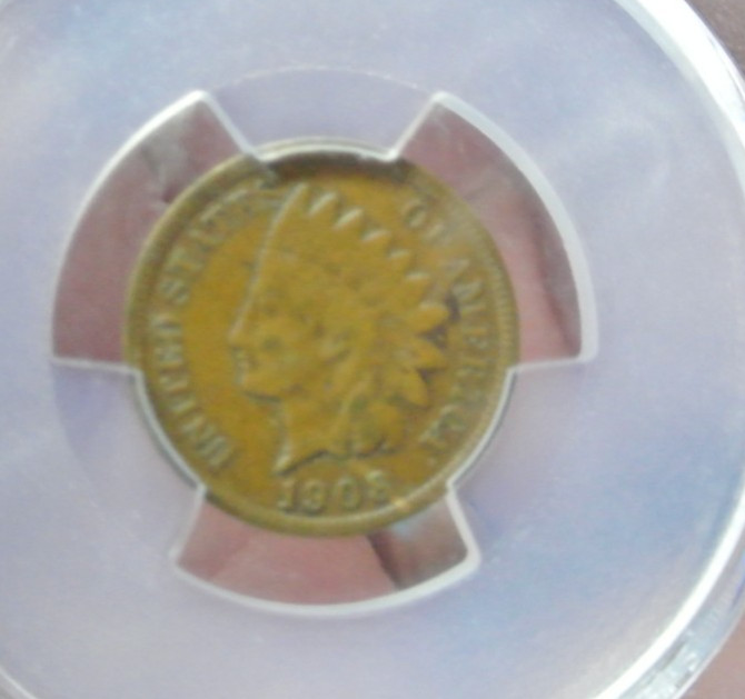 1908-s Indian Cent PCGS VF30 PQ key date