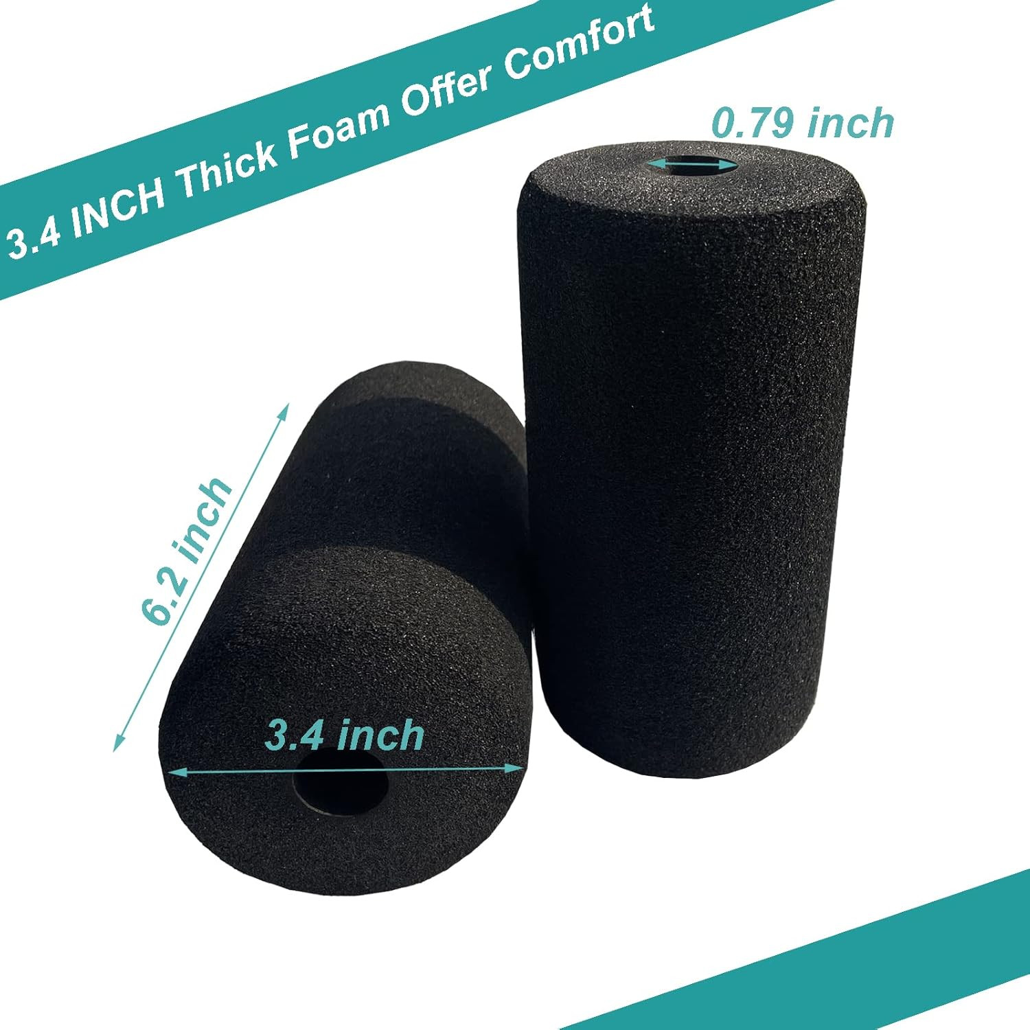 Foot Foam Pads Rollers Replacement,Replacement Foam Pads,Machine Tube Leg Foam R