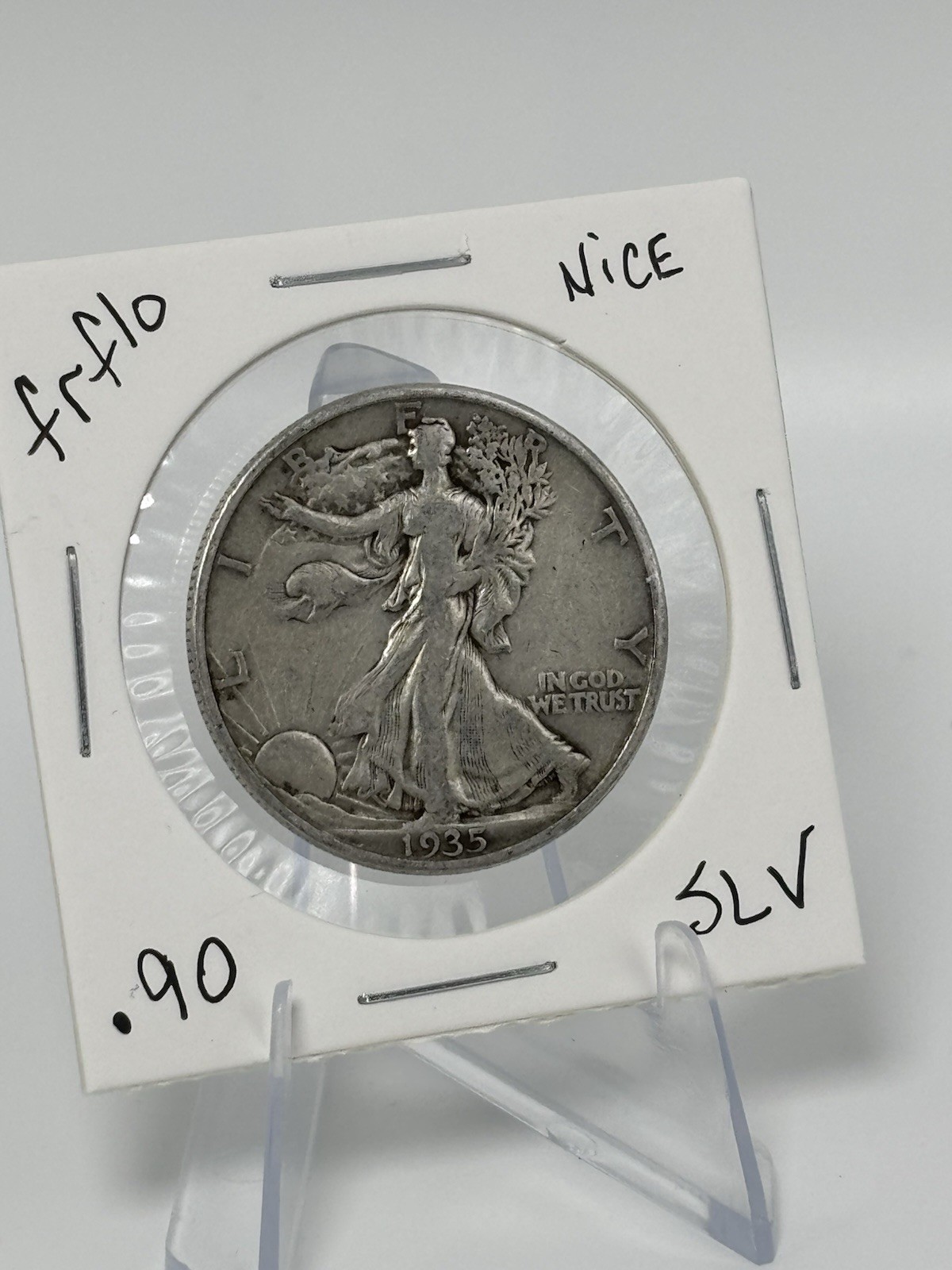 Half Dollar Walking Liberty Denver Mint Silver Bullion #4-5