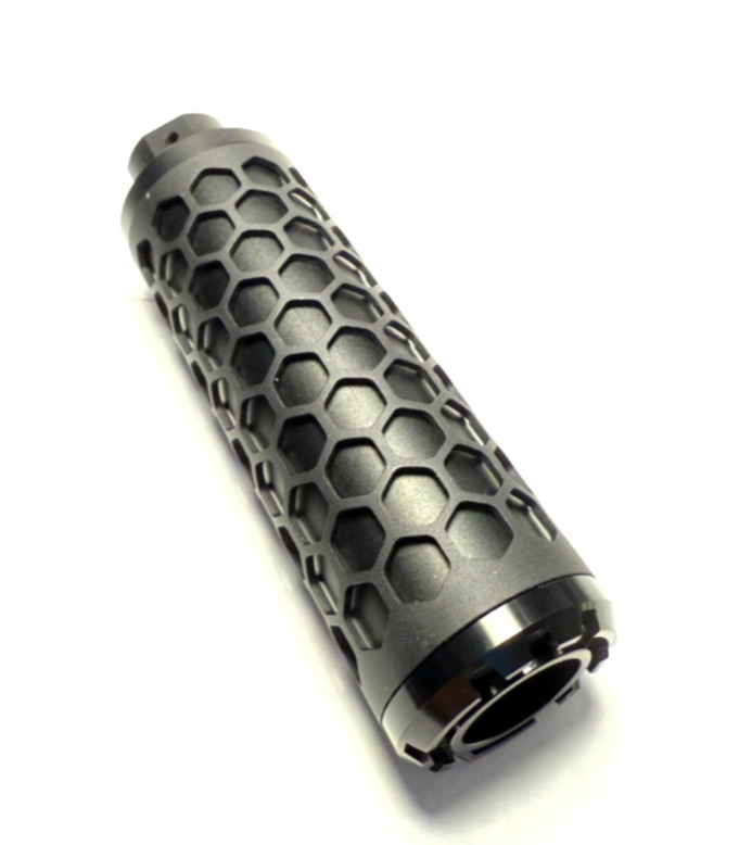 LETHAL ECHO 5"  Muzzle Brake | Barrel extention 14mm CCW GBB AEG