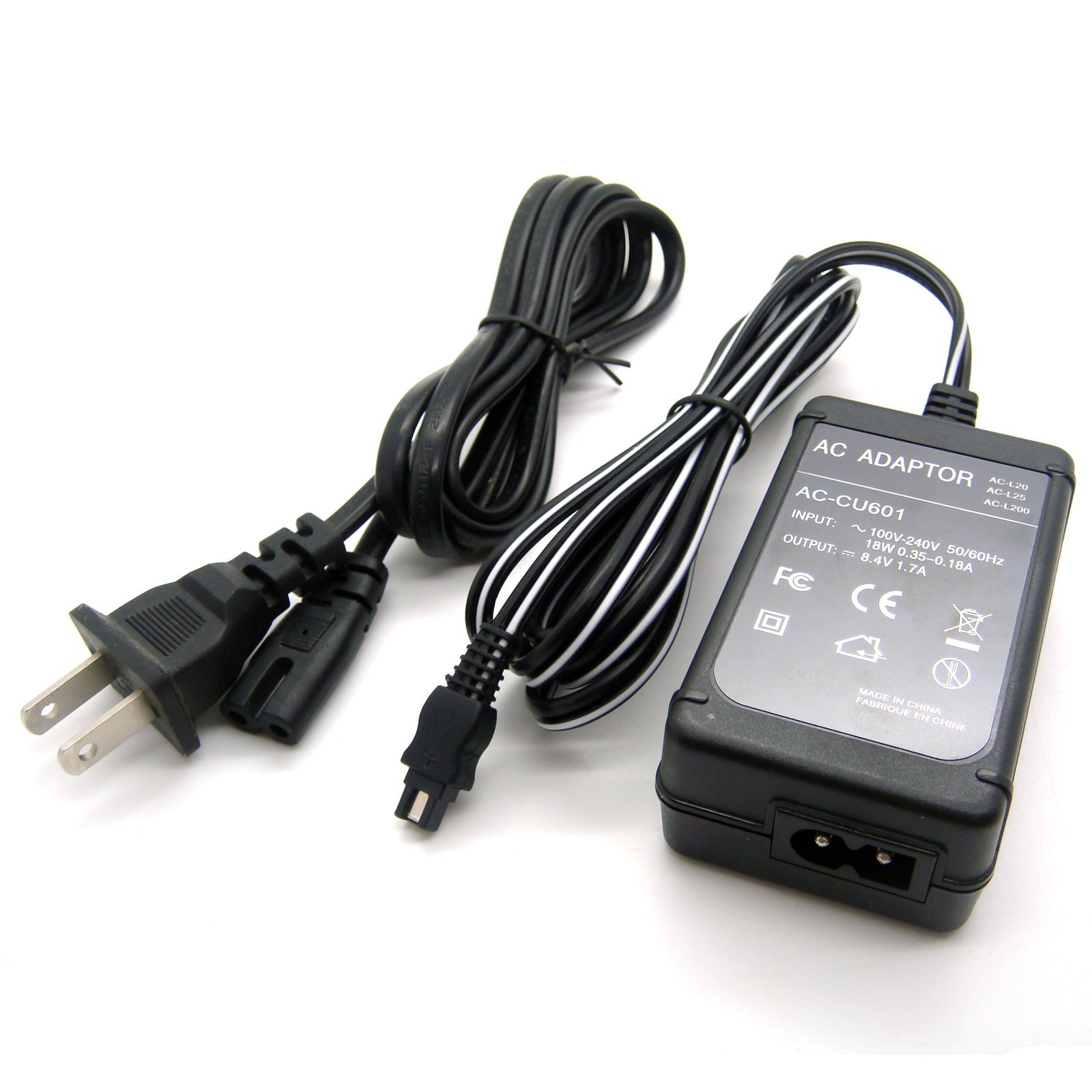 AC Adapter Charger for Sony HDR-CX330 HDR-CX350 HDR-CX360 HDR-CX370 HDR-CX380