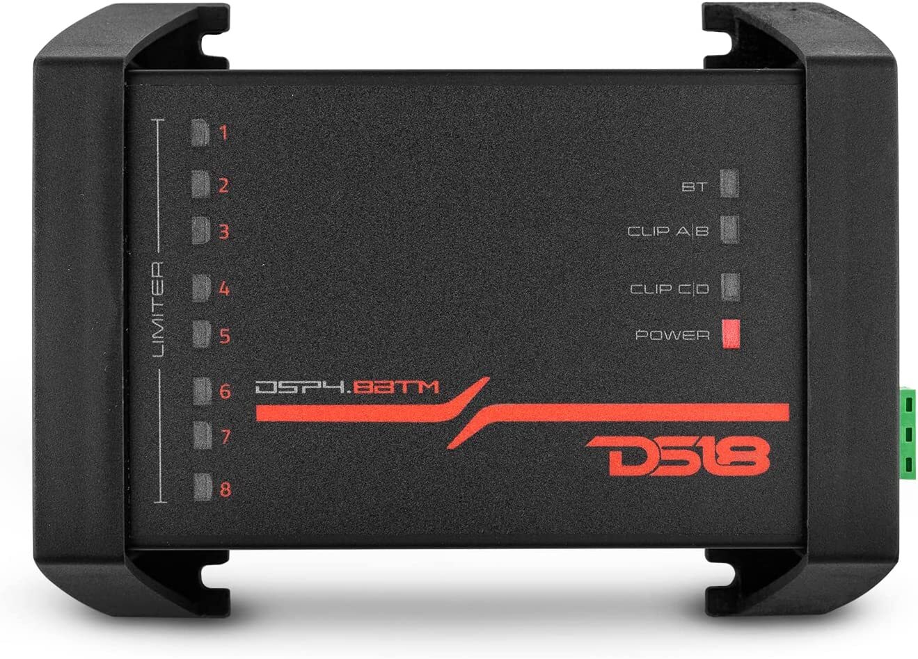 DS18 DSP Crossover Equalizer 4 Ch Digital Sound Processor Bluetooth DSP4.8BTM