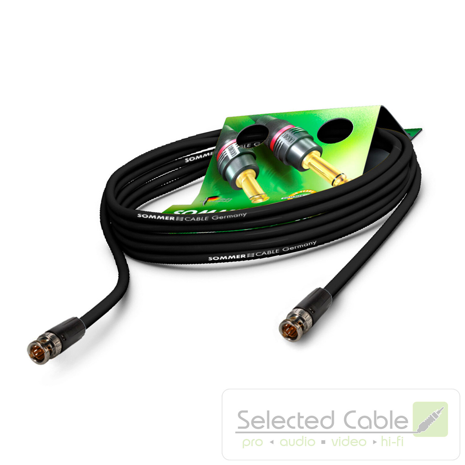 Cavo Video BNC SDI 60M Summer Cable 4K UHD HD 6G 3G Neutrik RearTWIST VTGX-6000