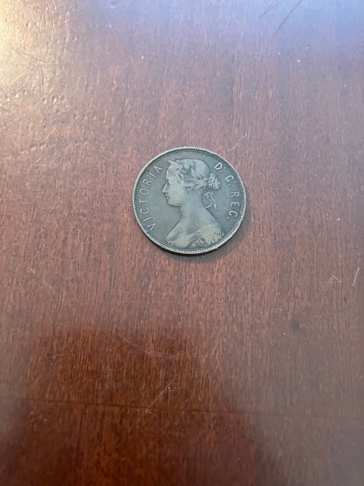 1880 Newfoundland One Cent Large Round 0 Low 0 Better Grade