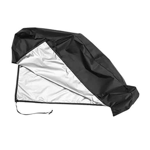 Trailer Hitch Cover Travel Trailer Hitch Tongue Jack Cover Windproof Shade Car