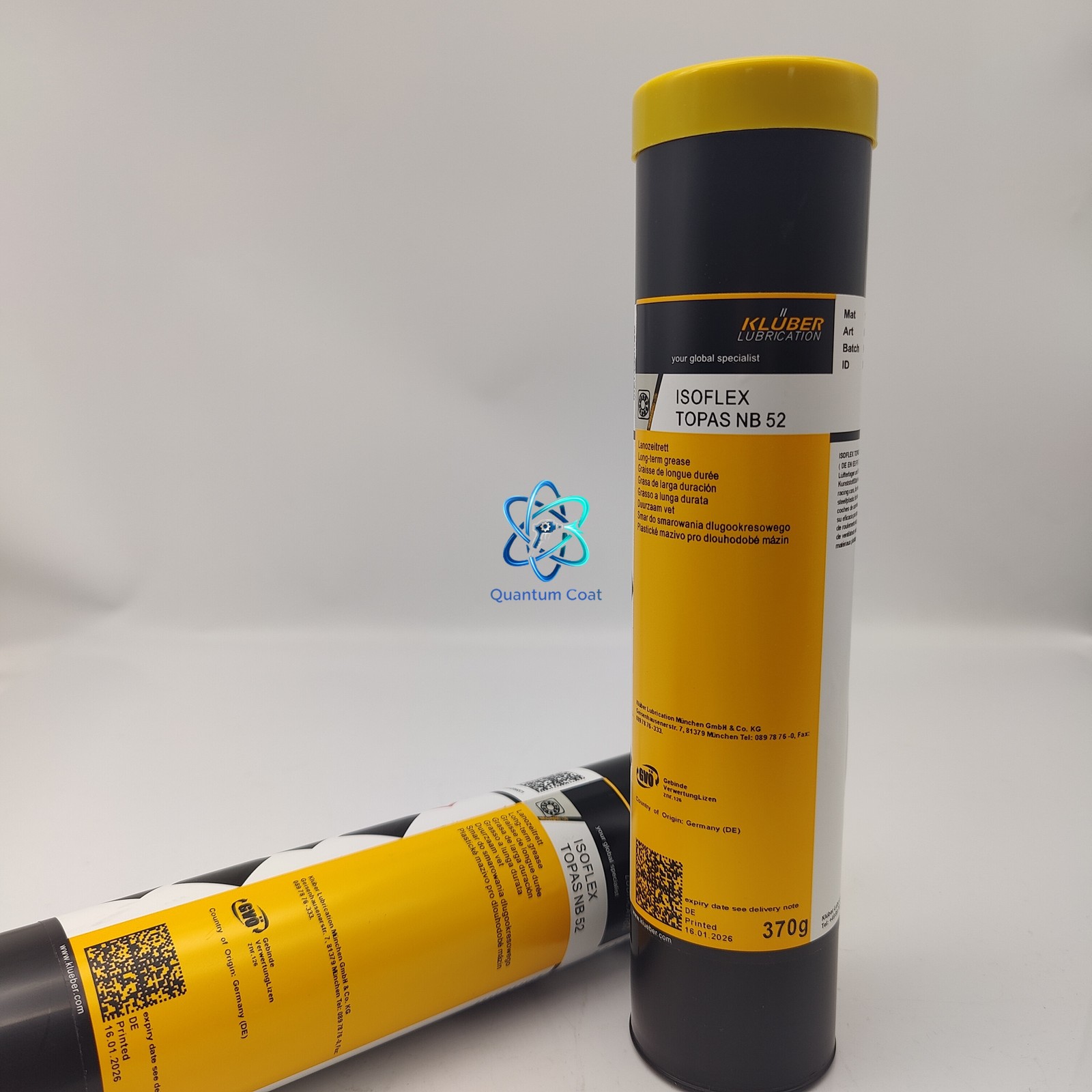 KLUBER Lubrication ISOFLEX TOPAS NB 52 Grease 370g (13 oz) New free shipping