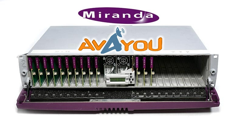 Miranda GV Densite 2 N w/ 13x FIO-1901-RR Dual 3G/HD/SD Optical Receiver - SRP
