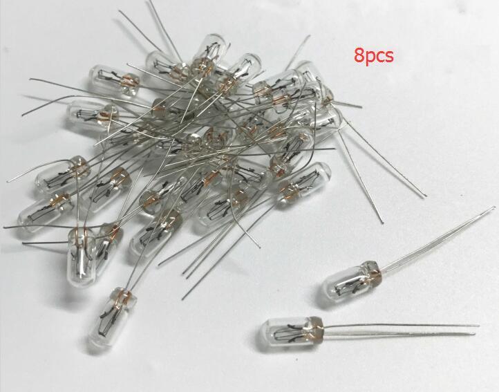 8x Meter& Backlight Pilot Lamp Bulb 12V ICOM IC-720 IC-730 IC-735 IC-751 IC-761