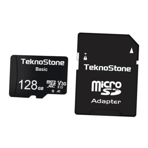 128GB Basic MicroSDXC TF Memory Card with Adapter Basic 128GB Adapter Included