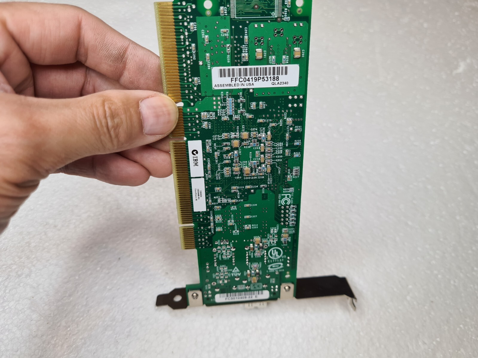 QLogic FTRJ8519F1KNL-QL Ethernet Adapter Card
