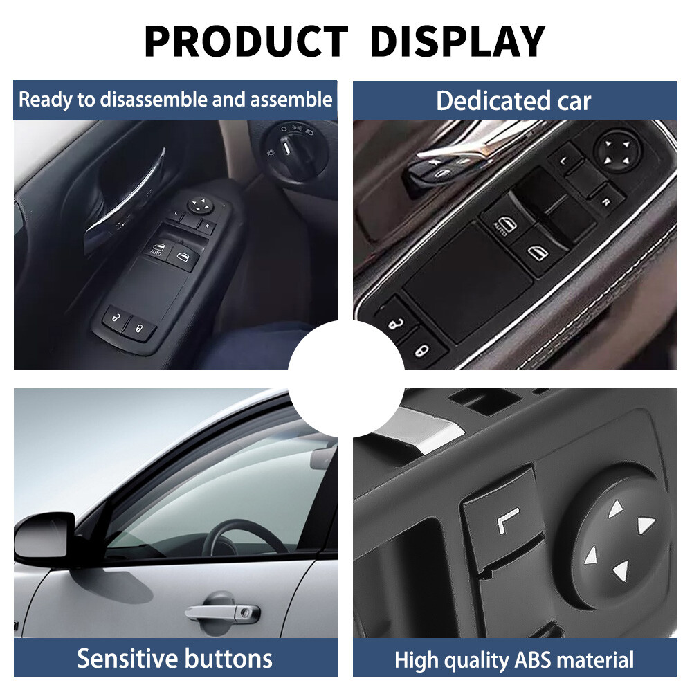 Driver Left Master Power Window Control Switch For 2012-2015 Dodge Grand Caravan