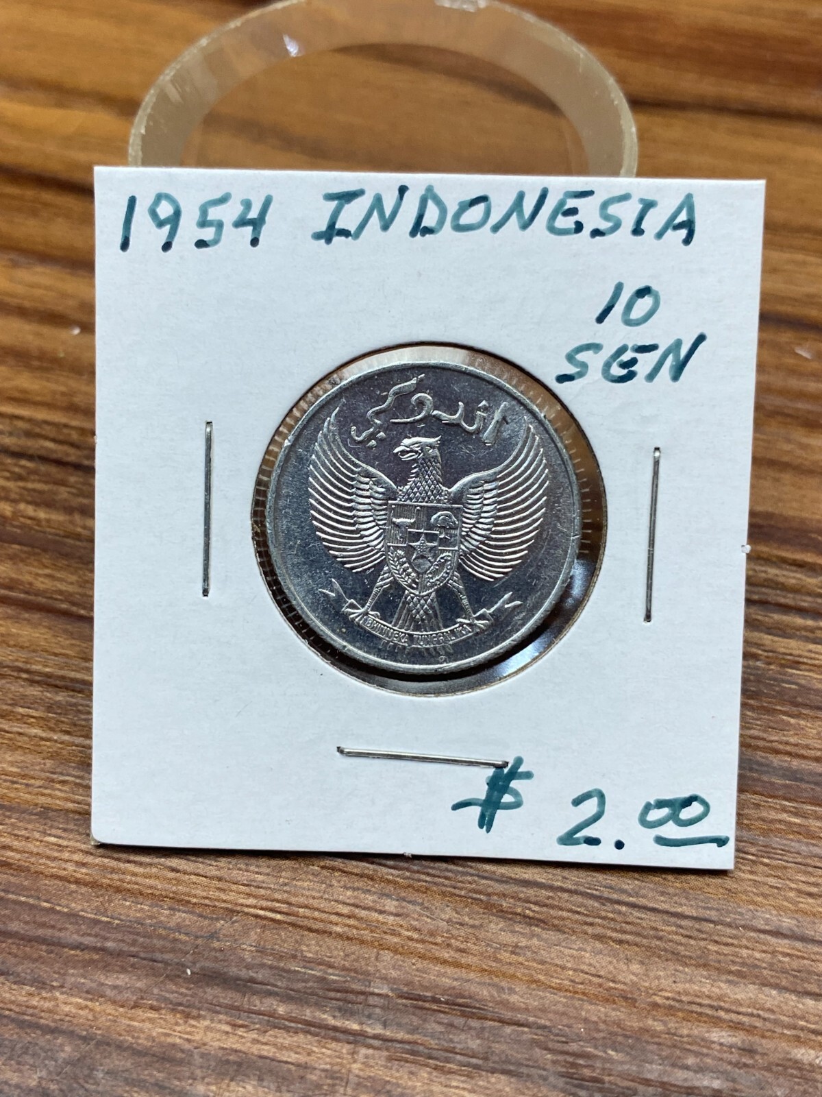 STORAGE UNIT FIND Coin 1954 Indonesia 10 Sen