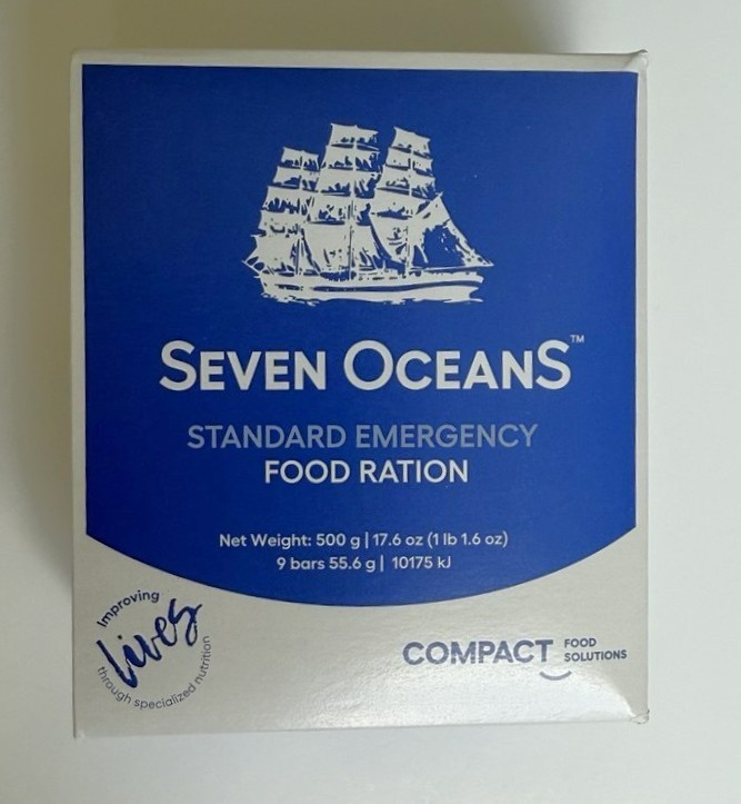 Seven Oceans - Army Camping Hiking Survival Standard Emergency Food Ration 500g